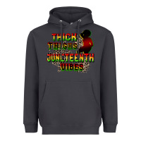 Smoke thick thighs juneteenth vibes cowgirl Heavyweight Hoodie - CowGirlArtShop