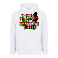 White thick thighs juneteenth vibes cowgirl Heavyweight Hoodie - CowGirlArtShop