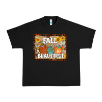 Black fall is proof that change is beautiful Urban Heavy Tee - AdoDesignShop