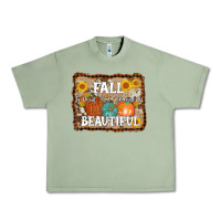 Oil Green fall is proof that change is beautiful Urban Heavy Tee - AdoDesignShop