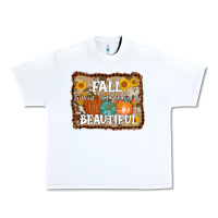White fall is proof that change is beautiful Urban Heavy Tee - AdoDesignShop
