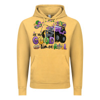 Vintage Mustard let the good times roll Vintage Hoodie - MaliasSmallBusiness