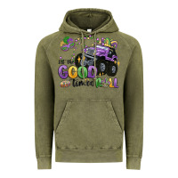 Vintage Olive let the good times roll Vintage Hoodie - MaliasSmallBusiness