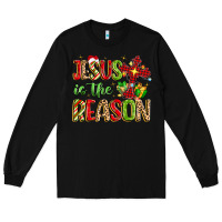 Black jesus is the reason Long Sleeve Tee - MaliasSmallBusiness