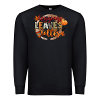 Black leaves and lattes Premium Sweatshirt - CowGirlArtShop