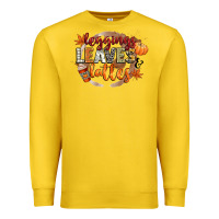 Lemon leaves and lattes Premium Sweatshirt - CowGirlArtShop
