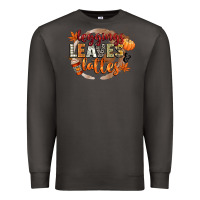 Smoke leaves and lattes Premium Sweatshirt - CowGirlArtShop