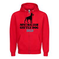 Red Australian Cattle Dog Zipper Hoodie - Bettercallsaul