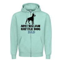 Seafoam Australian Cattle Dog Zipper Hoodie - Bettercallsaul