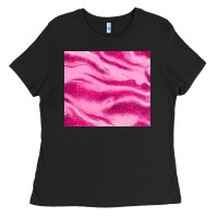 Black pink glitter Ladies Tee - JahusDesignShop