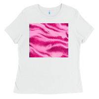 White pink glitter Ladies Tee - JahusDesignShop