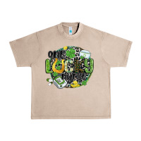 French Oak one lucky nurse Urban Heavy Tee - MaliasSmallBusiness
