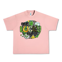 Salmon one lucky nurse Urban Heavy Tee - MaliasSmallBusiness