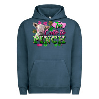 Pigment Midnight Navy Too Cute To Pinch Urban Hoodie - FaDigitalArtStudio