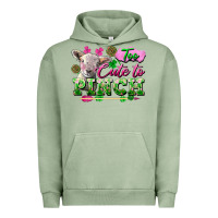 Pigment Oil Green Too Cute To Pinch Urban Hoodie - FaDigitalArtStudio