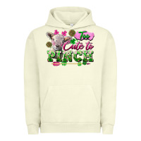 Pigment Pistachio Too Cute To Pinch Urban Hoodie - FaDigitalArtStudio