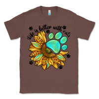 Chestnut life is better with cats Classic Tee - NancyCooperArtShop