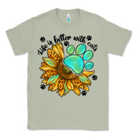 Matcha life is better with cats Classic Tee - NancyCooperArtShop