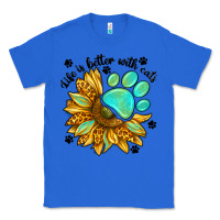 True Royal life is better with cats Classic Tee - NancyCooperArtShop