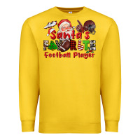 Lemon santas favorite  football player Premium Sweatshirt - CowGirlArtShop