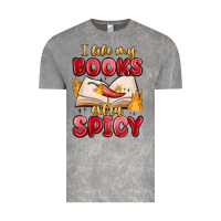 Cloud Rock i like my books extra spicy Vintage Tee - MaliasSmallBusiness