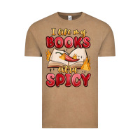 Vintage Coffee i like my books extra spicy Vintage Tee - MaliasSmallBusiness
