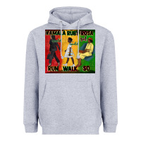 Heather Grey rosa sat so ruby could walk so kamala could run tu Heavyweight Hoodie - CowGirlArtShop