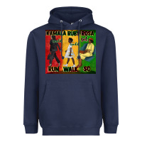 Navy rosa sat so ruby could walk so kamala could run tu Heavyweight Hoodie - CowGirlArtShop