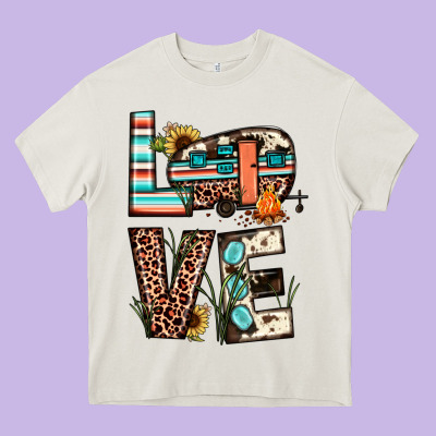 Love Camp Heavy Core Tee Designed By Jahusdesignshop
