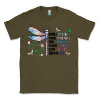 Army Green dragonfly smile tink give laugh love dream Classic Tee - MaliasSmallBusiness