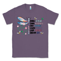 Lavender dragonfly smile tink give laugh love dream Classic Tee - MaliasSmallBusiness