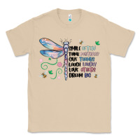 Mushroom dragonfly smile tink give laugh love dream Classic Tee - MaliasSmallBusiness