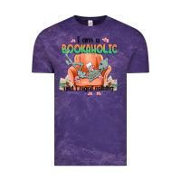 Cloud Purple bookaholic Vintage Tee - MaliasSmallBusiness