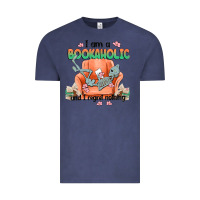 Vintage Denim bookaholic Vintage Tee - MaliasSmallBusiness