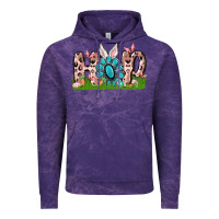Cloud Purple hop rabbit Vintage Hoodie - MaliasSmallBusiness