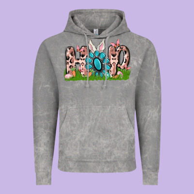 Hop Rabbit Vintage Hoodie Designed By Maliassmallbusiness