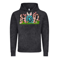 Vintage Black hop rabbit Vintage Hoodie - MaliasSmallBusiness