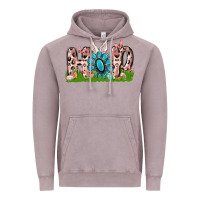 Vintage Zinc hop rabbit Vintage Hoodie - MaliasSmallBusiness