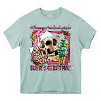 When You're Dead Inside But It's Christmas Heavy Core Tee | Teevron