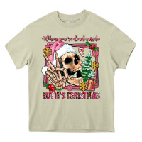 Mossy when you're dead inside but it's christmas Heavy Core Tee - AdoDesignShop