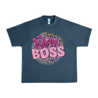 Midnight Navy wax boss Urban Heavy Tee - MaliasSmallBusiness