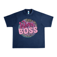 Navy wax boss Urban Heavy Tee - MaliasSmallBusiness