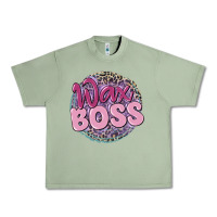 Oil Green wax boss Urban Heavy Tee - MaliasSmallBusiness
