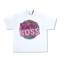White wax boss Urban Heavy Tee - MaliasSmallBusiness