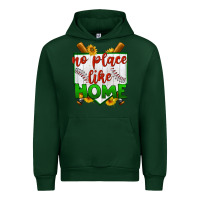 Forest Green no place like home baseball Urban Hoodie - BundleAndBundleShop