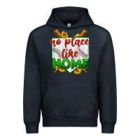 Navy no place like home baseball Urban Hoodie - BundleAndBundleShop