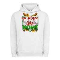 Pigment Lunar Rock no place like home baseball Urban Hoodie - BundleAndBundleShop