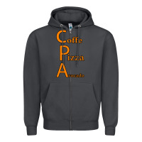 Smoke coffe pizza avocado Zipper Hoodie - Bettercallsaul
