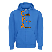 True Royal coffe pizza avocado Zipper Hoodie - Bettercallsaul