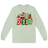 Matcha oh deer reindeer Long Sleeve Tee - MaliasSmallBusiness